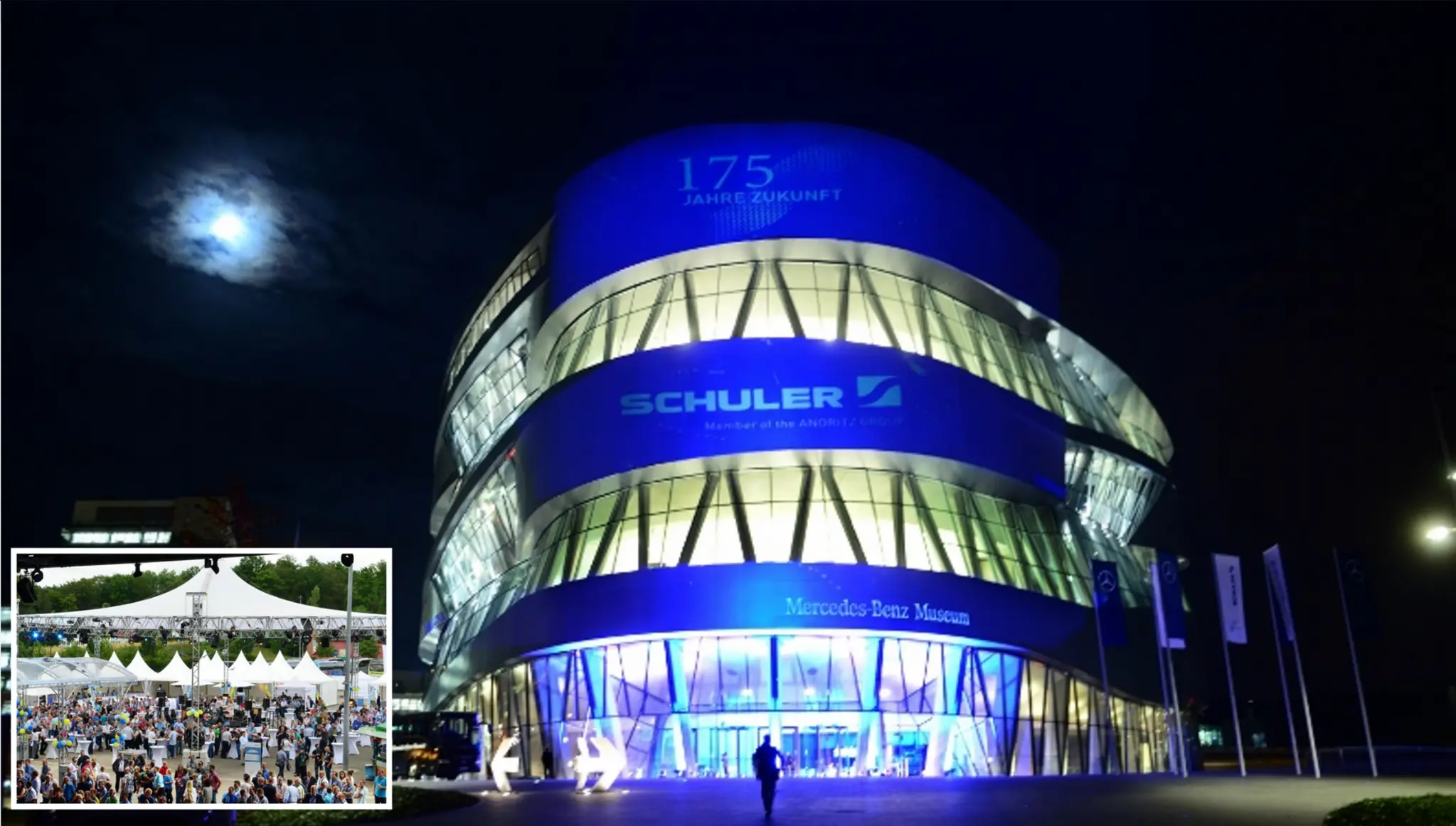 Schuler 175th anniversary event at the Mercedes-Benz Museum